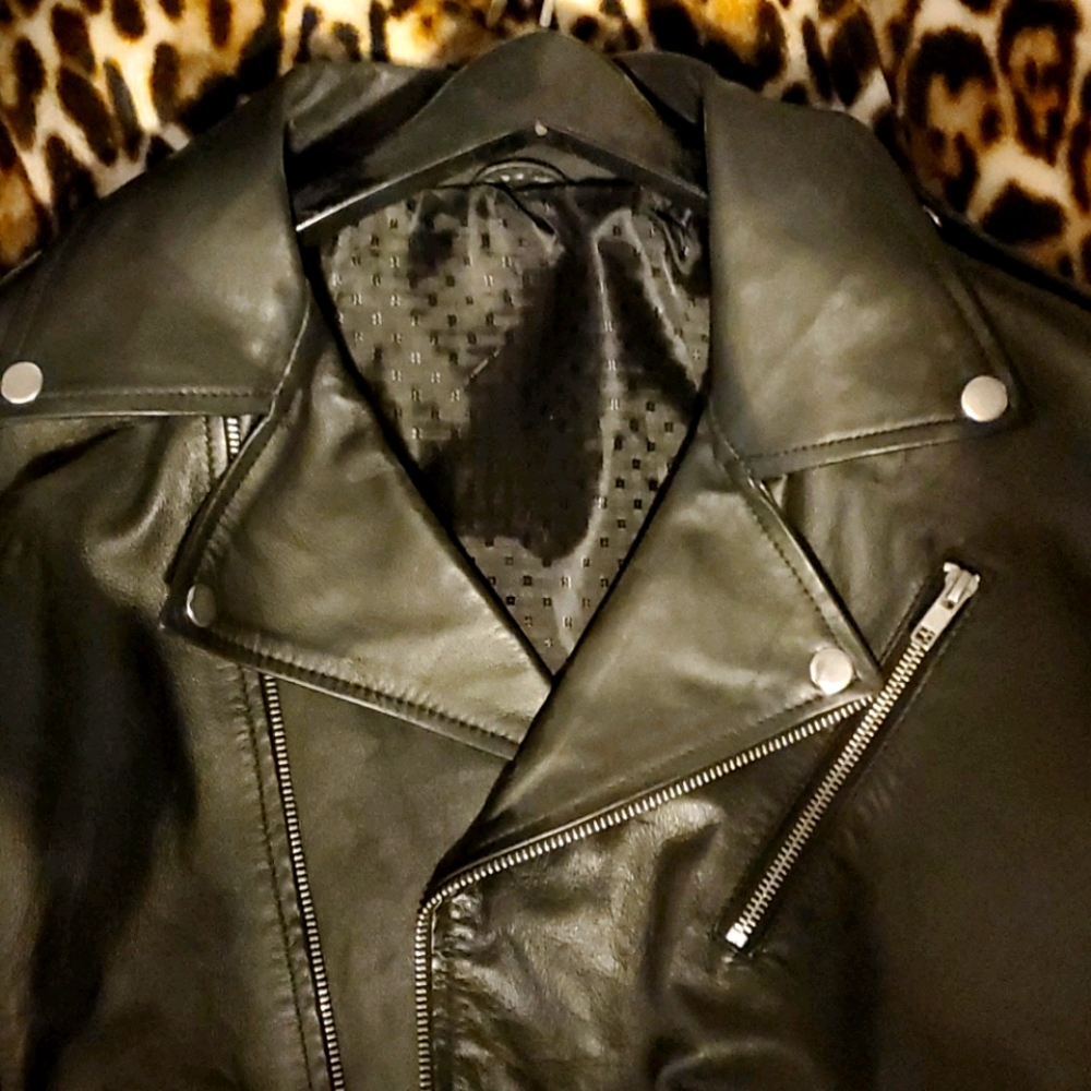 Leather jacket